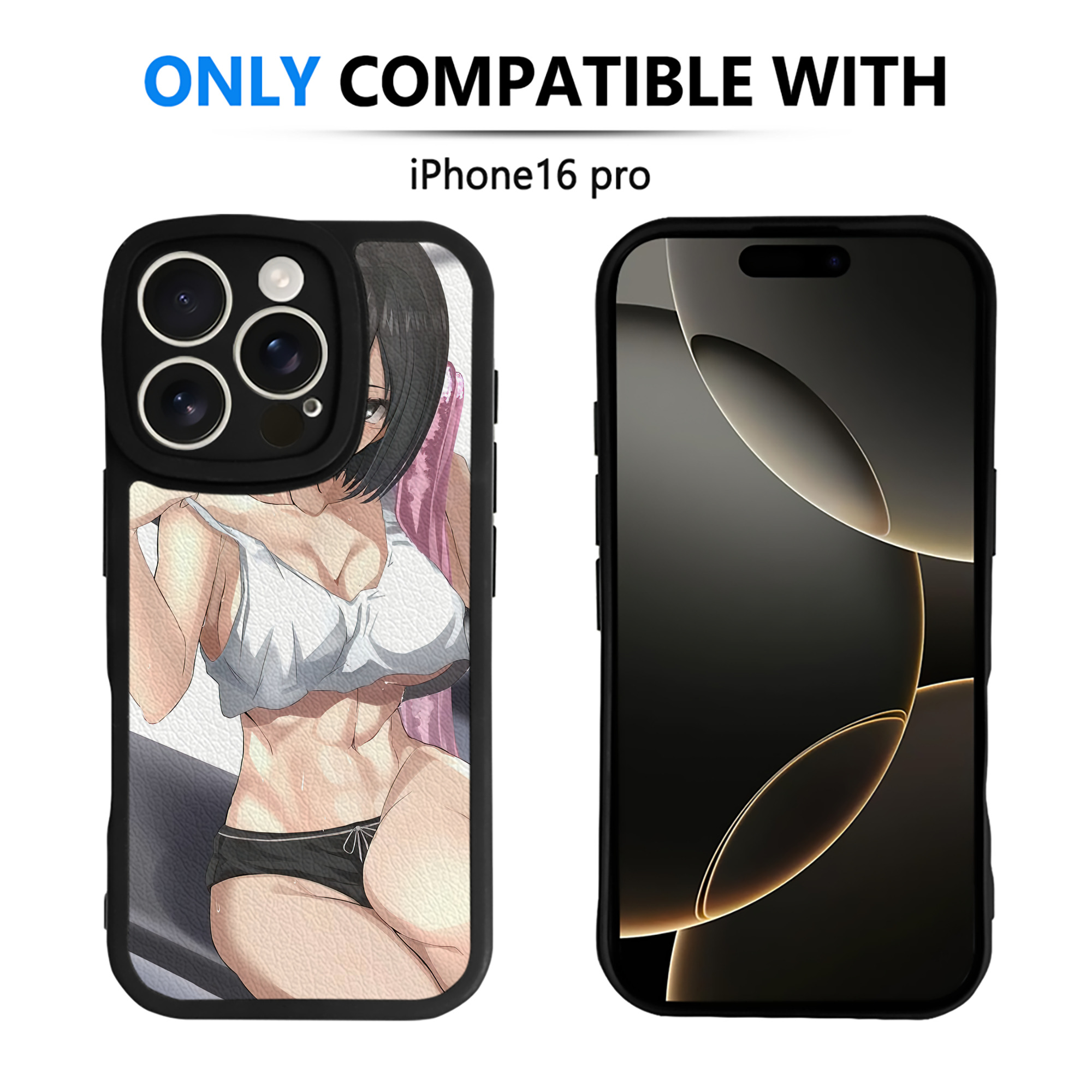 （画像用） 進撃の巨人 Attack on Titan 【iPhone 16シリーズ対応】シリコンスマホケース（レザー調） 材質：シリコン